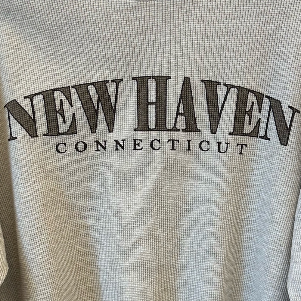 Harlow Cream Full Sleeve 100% Cotton Top: New Haven Connecticut (Size Small) - Picture 7 of 7